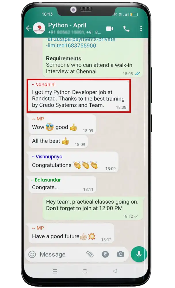 Python Training in OMR Chennai