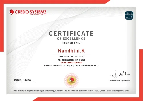 CCNA Training Certifiocation