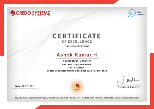 Data Science Certification