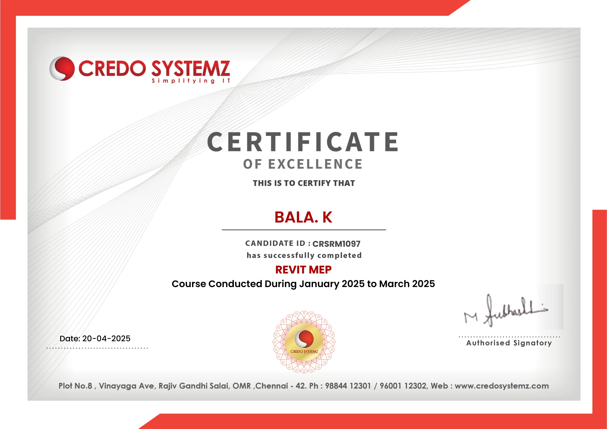 Revit MEP Certification